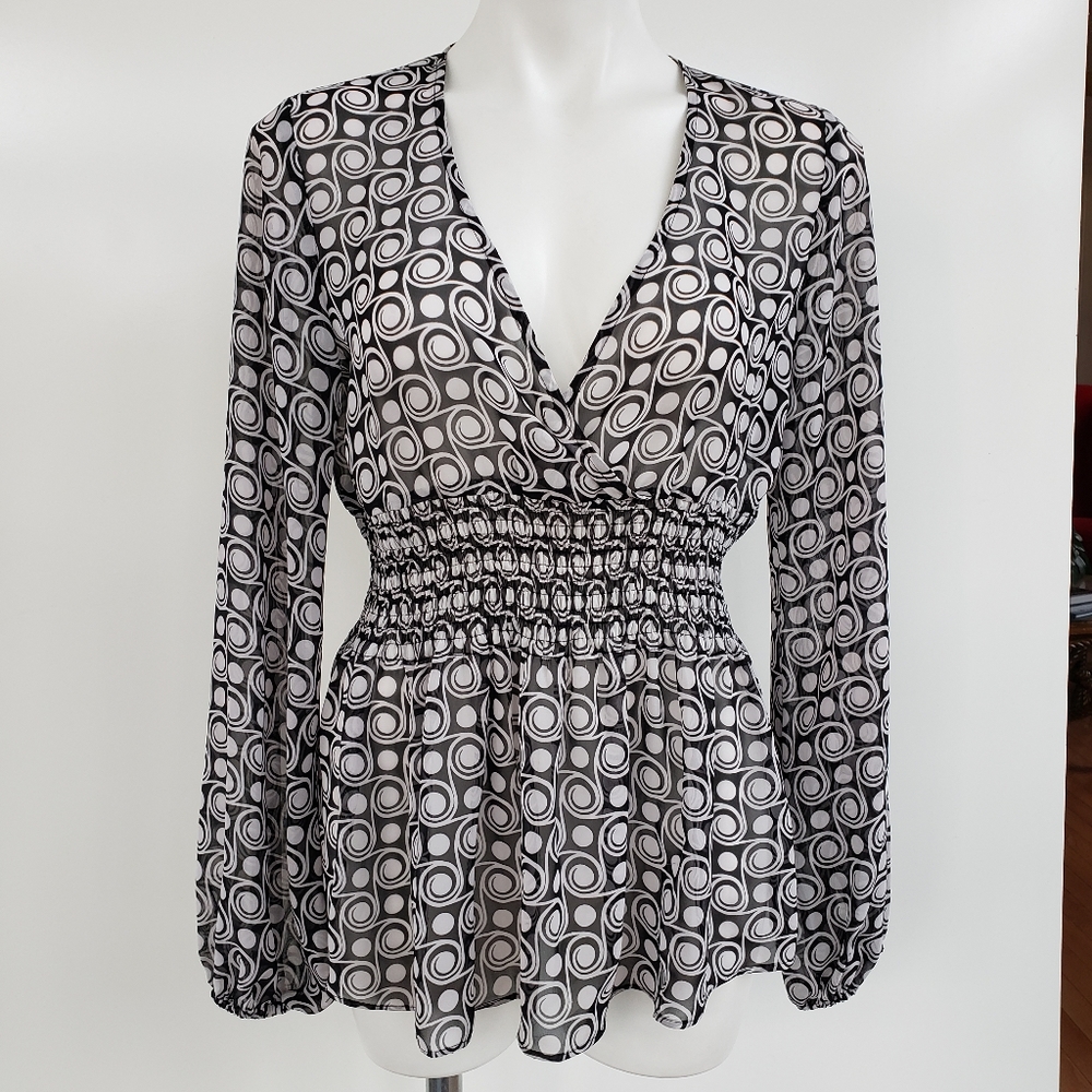 BISOU BISOU Extra Sheer Blouse